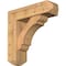 Ekena Millwork Olympic Craftsman Smooth Bracket w/ Offset Brace, Western Red Cedar, 7 1/2"W x 26"D x 26"H BKT0806X26X26OLY04SWR - alternate 1